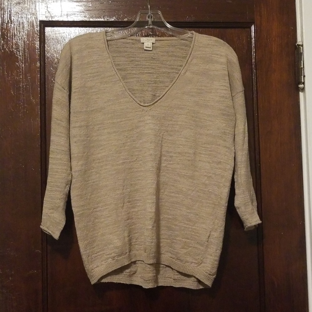 Lightweight V-Neck JCrew Sweater